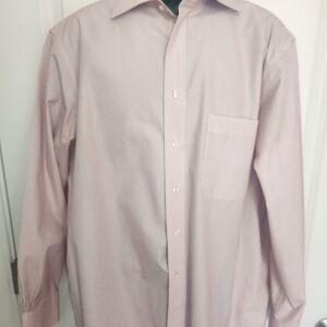 Men's Red Striped Shirt